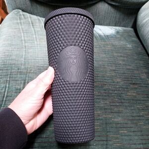 Starbucks Fall 2019 LE Matte Black Studded Cold Tumbler 24oz